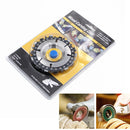 Drillpro 4 Inch 14 Teeth Grinder Chain Disc 16mm Arbor Wood Carving Disc For 100/115 Angle Grinder