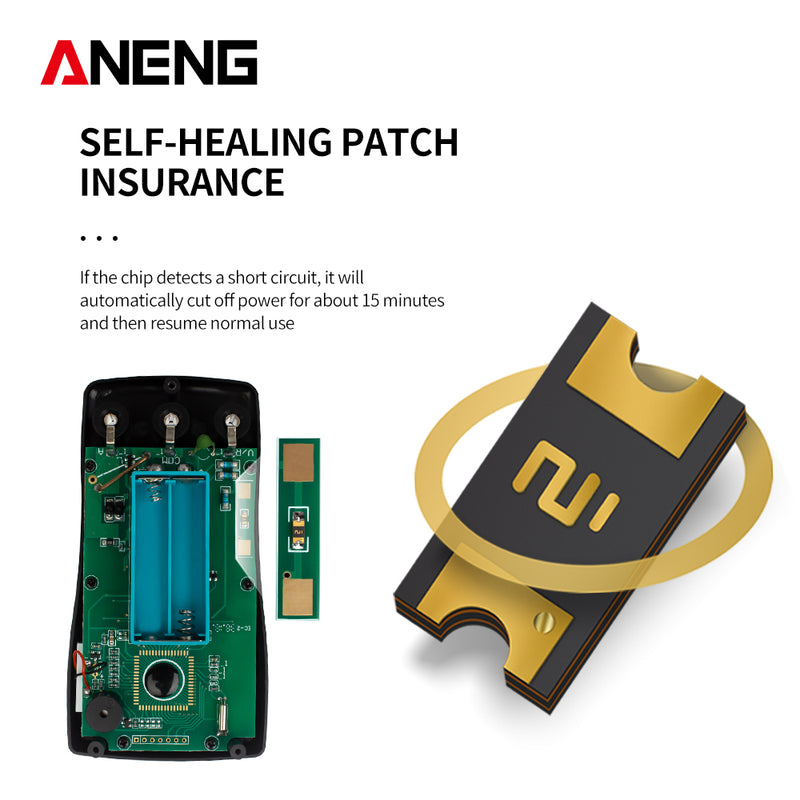 ANENG M10 6000 Counts Digital Multimeter AC/DC Ammeter Voltmeter Ohm Meter Tester Capacitor Buzzer Multimetro Test