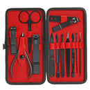 Y.F.M 12Pcs Nail Clipper Tools Cutter Manicure Pedicure Beauty Set Grooming Trimming Kit