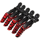 5pcs Professional Crocodile Hair Clips Hairdressing Salon Sectioning Clamp Hairpin Grip Barber