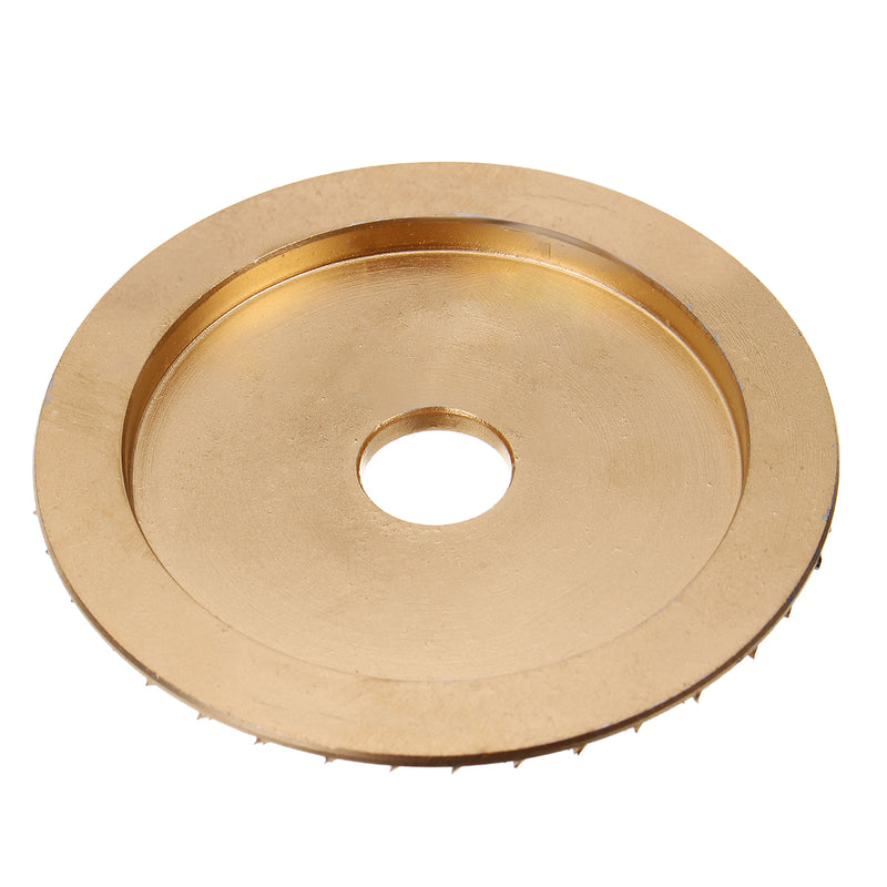 85x16mm Golden Wood Carving Disc Wood Grinding Wheel Rotary Tool Abrasive Sanding Disc