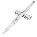 Six Pin Hall Curved Tip Stainless Steel Pen Office Supply Smooth Medium Nib 038mm Fountain Pen for Thin Gold Body