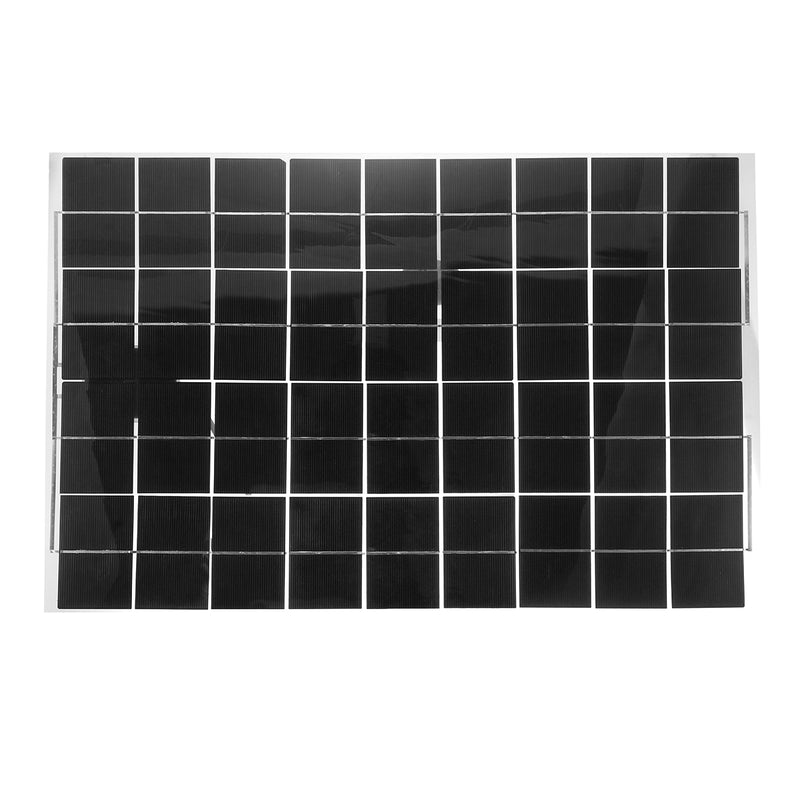 AUGIENB Flexible Solar Panel Kit Power Battery Charging Battery Charger Caravan Boat RV Camping With Wire