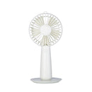 Well Star WT-F6 Handheld Mini USB Fan Portable Makeup Mirror Fan Rechargeable Air Cooling Fan For Home Office Student Dormitory Outdoors Travelling