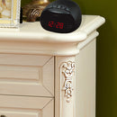 VST ST-8  EU Led Digital Radio Alarm Clock With Blue Red Green Backlight Two Groups Alarm Clock AM FM Clock Ra