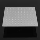 8 Inch Square Ultra Thin Stainless Steel Bathroom Rainfall Shower Head Top Sprayer