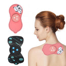 Rechargable Pulse Neck Massager Cervical Vertebra Sticker Multifunctional Massager Sticker Comfortable Soft Skin Electric Massager
