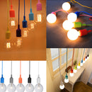 60W Modern Ceiling Fabric Cable Pendant Light Holder E27 Bulb Lamp Fitting