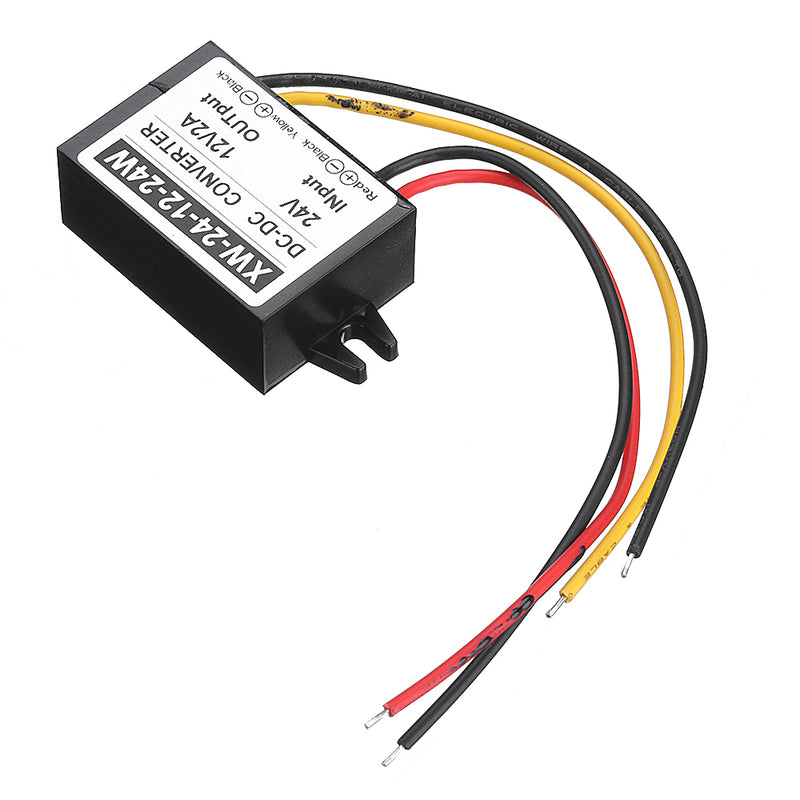 XINWEI 24V to 12V 2A 24W DC Power Inverter Converter Step-Down Buck Power Supply Module Non-isolated