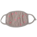 Motorcycle Winter Thick Cotton Dustproof Face Mask With Fish Bone Pattern Masks