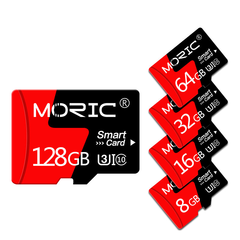 MORIC TF Card Memory Card 32GB 64GB 128GB Pendrive Class 10 U1 U3 TF Flash Card