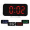 Dual USB Charger Digital LED Mirror Display Alarm Clock