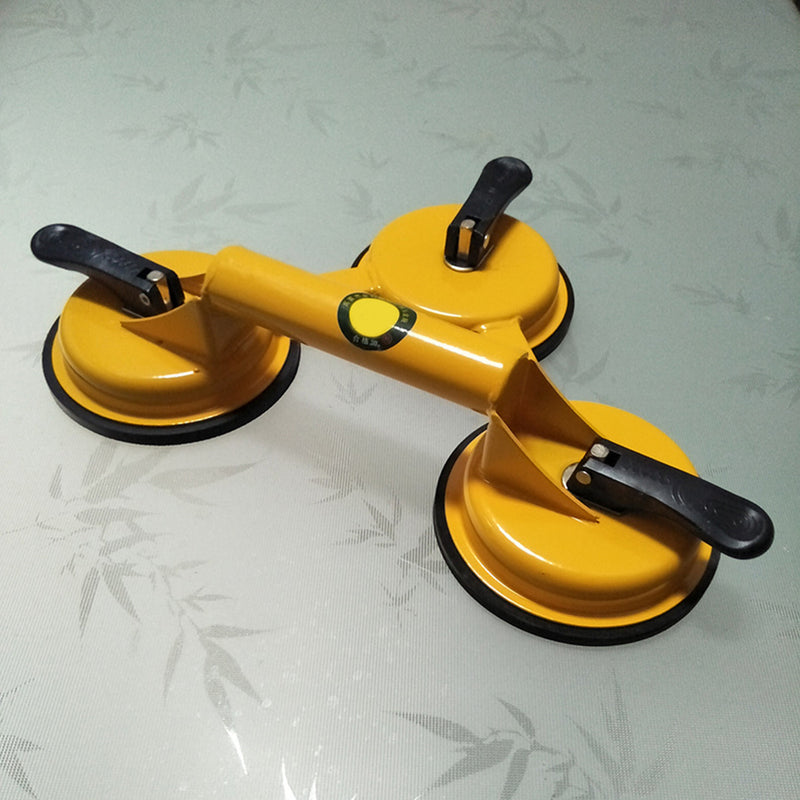 Triple 3 Claw Locking Vacuum Suction Cup Glass Tile Lifter Remover Carrier Repair Tool