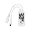 5M 5050 Waterproof RGB LED Strip Light+WiFi Controller Works With Alexa+24Keys Remote Control DC12V