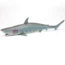 42cm Great White Shark Sea Life Decor Prop Simulation Animal Model Kids Toys