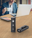 BT001 bluetooth 5.0 2-In-1 Audio Receiver Adapter Stereo Speaker Hands-free 3.5mm AUX For Car Home