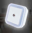 AC110-220V 0.5W Plug-in LED Night Light Lamp with Light Sensor Warm White US Plug / EU Plug