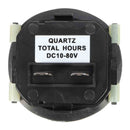 DC 10-80V Engine Round Hour Meter Hour Meter Gauge ATV Boat Vehicle