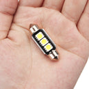 36mm Festoon 6418 C5W 3SMD LED License Number Plate Lights Error Free Pair for BMW/Ford/Audi/VW/BENZ