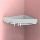 Multi-functions Corner Drain Shelf Bathroom Kitchen Organizer Rack Cream Holder Storage