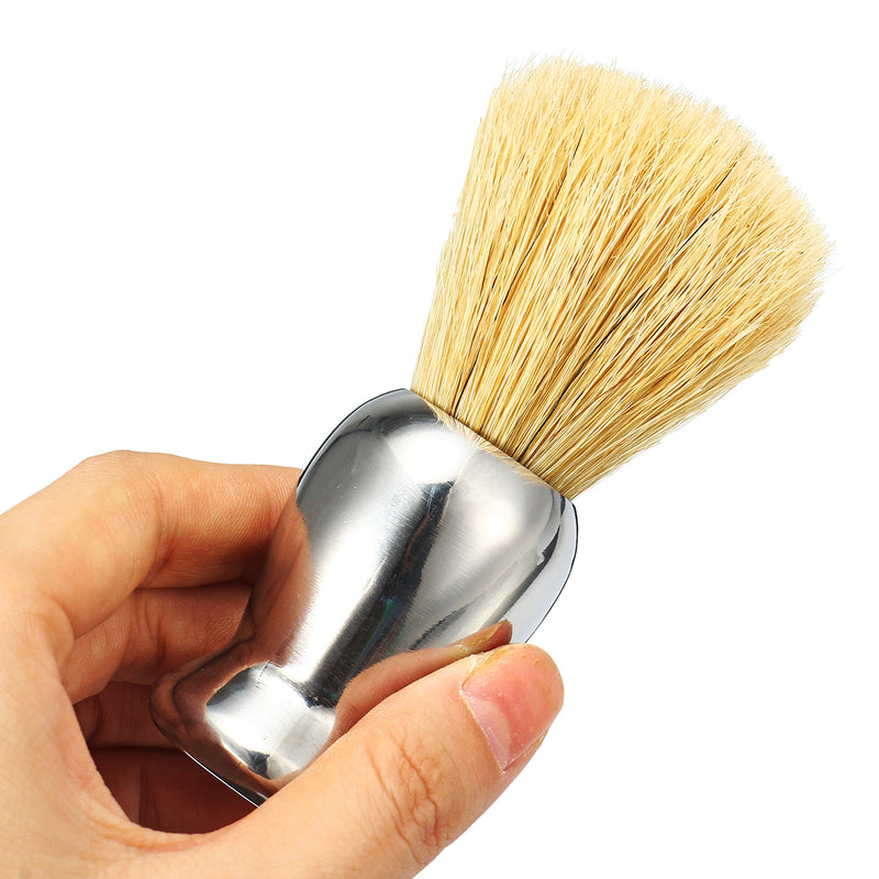 Bristle Hair Shaving Brush Safety Razor Shaver Stand Soap Bowl Holder Travel Set