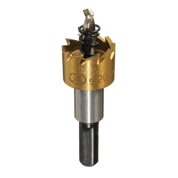 5Pcs High Speed Steel Drill Bits 16-30mm Hole Saw Cutter Set