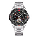TEVISE T855 Waterproof Full Steel Automatic Mechanical Watch Business Style Men Watch