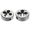 Drillpro 1/4-28 UNEF Right Hand Screw Tap with or without Titanium Coating Thread Tap with Round Thread Die