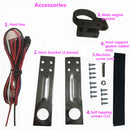 Motorcycle bluetooth Caller ID Voice Number MP3 Player 3.5 inch Speaker Waterproof TF Card USB Remote Control