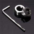 12pcs 3-16mm Lock Collar 304 stainless steel Limiting Stopper Twist Drill Bit Limited Ring Collar