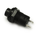 Wendao DS-228 125V 3A 12mm Self Locking ON/OFF Switch Push Button Round 10pcs