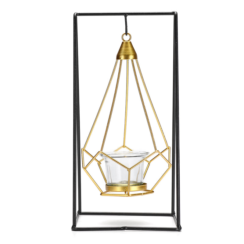 Creative Nordic Style Light Luxury Candle Holder Table Romantic Wedding Candlelight Dinner Props European Decorations