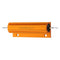 10pcs RX24 100W 4R 4RJ Metal Aluminum Case High Power Resistor Golden Metal Shell Case Heatsink Resistance Resistor