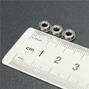 10pcs MF63ZZ 3x6x2.5mm Double Shielded Flange Ball Bearing