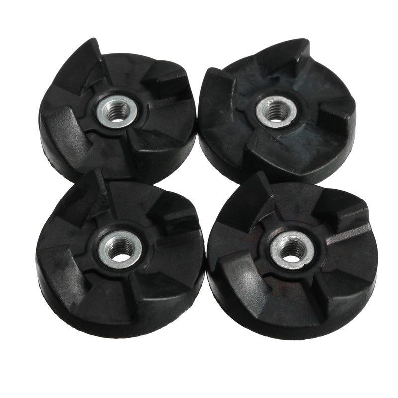 2pcs Plastic Gear Base and 4pcs Rubber Gear For Magic Blender Spare Parts Replacement