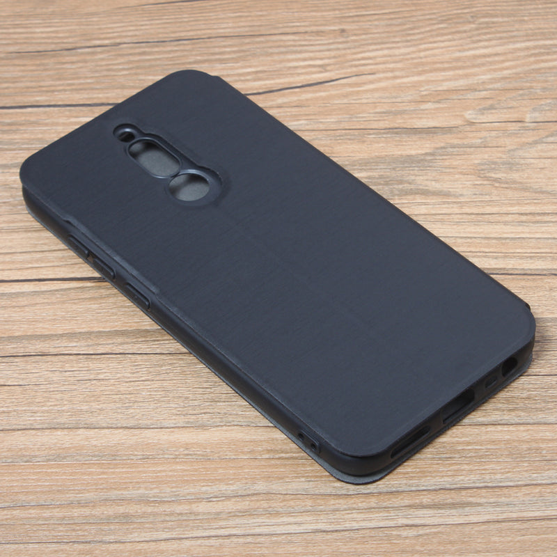 For Xiaomi Redmi 8 Case Bakeey Flip with Stand Card Slot Full Body Brushed Leather Shockproof Soft Protective Case