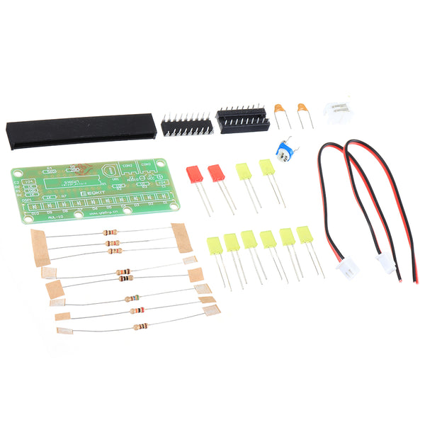 EQKIT LM3915 Audio Signal Audio Level Indicator DIY Kit Electronic Practice Learning Kit