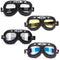 Windproof Retro Helmet Goggles Motorcycle Skiing Scooter ATV Flying Eyewear Glasses