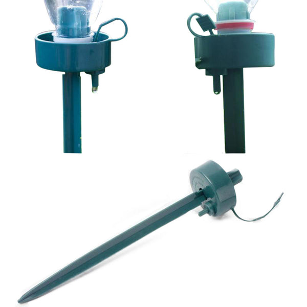 DIY Automatic Self-Watering Seepage Moving Plant Waterer Bottles Flower Water Drip Irrigation Device