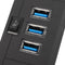ELE 10 Port USB 3.0 USB HUB Data Hub with Power Adapter Powered High Speed Splitter Extender AC Adapter w/ Cable