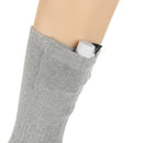 USB Rechargeable 40-55 Electric Heated Socks Outdoor Camping Traveling Winter Warm Socks Feet Warmer