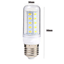 ZX E27 5W 36 SMD 5730 LED Light Pure White Warm White Cover Corn Bulb AC110V AC220V