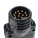 Tirol 13 Pin Towing Light Circuit Diagnostic Tester Signal Plug Socket for Trailer Caravan Truck