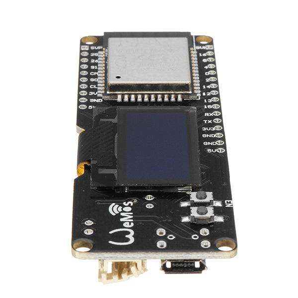 Geekcreit ESP-WROOM-32 Rev1 ESP32 OLED Display Board 4 Mb Bytes(32 Mb) Flash And Wi-Fi Antennas