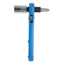 3Pcs 1/4 Inch Mini Screwdriver Socket Ratchet Wrench Set Quick Change Magnetic Hand Tool