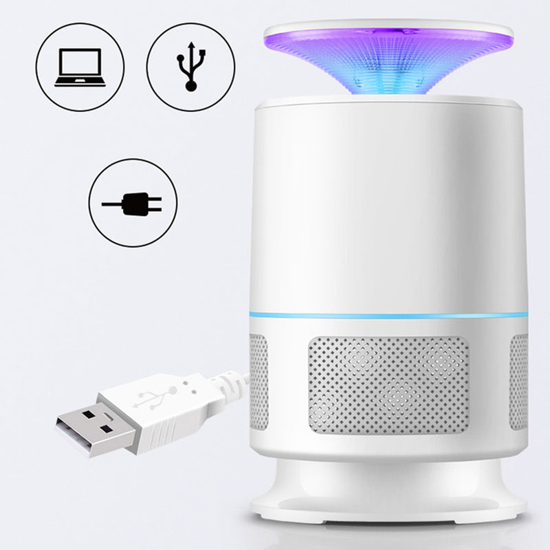 Loskii-610 Electric Mosquito Killer Light USB Electronics Anti Mosquito Trap LED Night Light Bug Insect Killer Lamp Pest Repeller