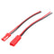 Excellway 20pcs 2 Pins JST Female Connector Plug Cable Wire Line 110mm 22AWG