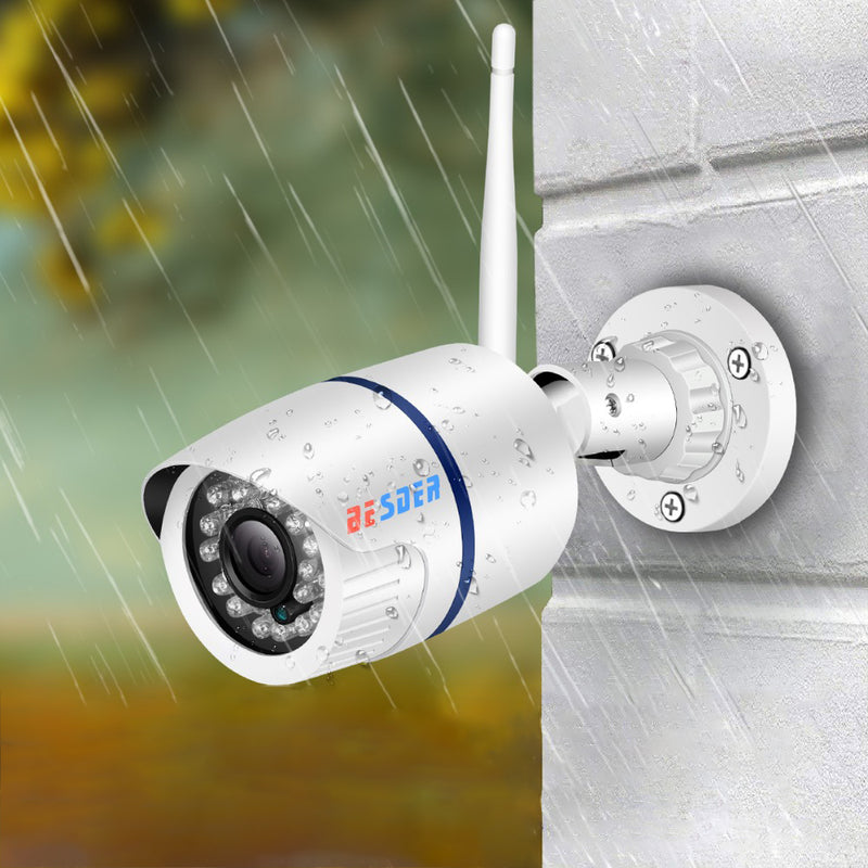 BESDER 6024PB(W)-HX201 Wireless HD 1080P IP Camera WiFi Outdoor Security Camera Waterproof ONVIF 20m IR Night Vision Motion-Detect RTSP
