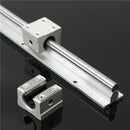 SBR10 L400mm Axis Linear Track Rails Shaft With 2pcs SBR10UU Block Bearing