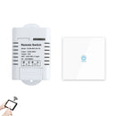 KTNNKG AC85-260V 30A 3000W High Power WIFI Relay Switch 433MHz Receiver Smart Home Gadgets Wireless Remote Control Switch APP Control Work With Alexa Google Home+RF Transmitter White